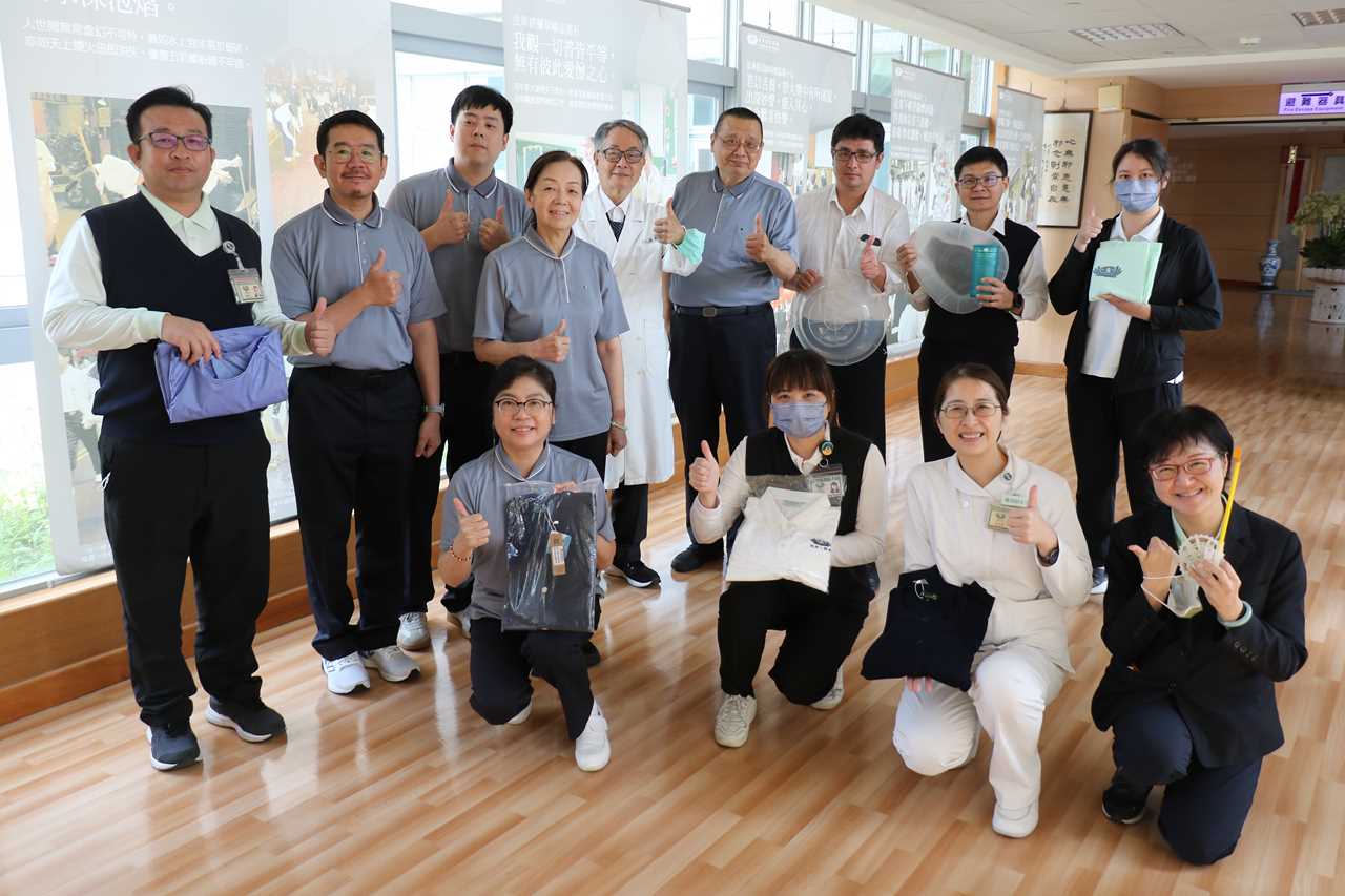 台中慈院規劃「綠色病房」 醫材回收再生延物命
