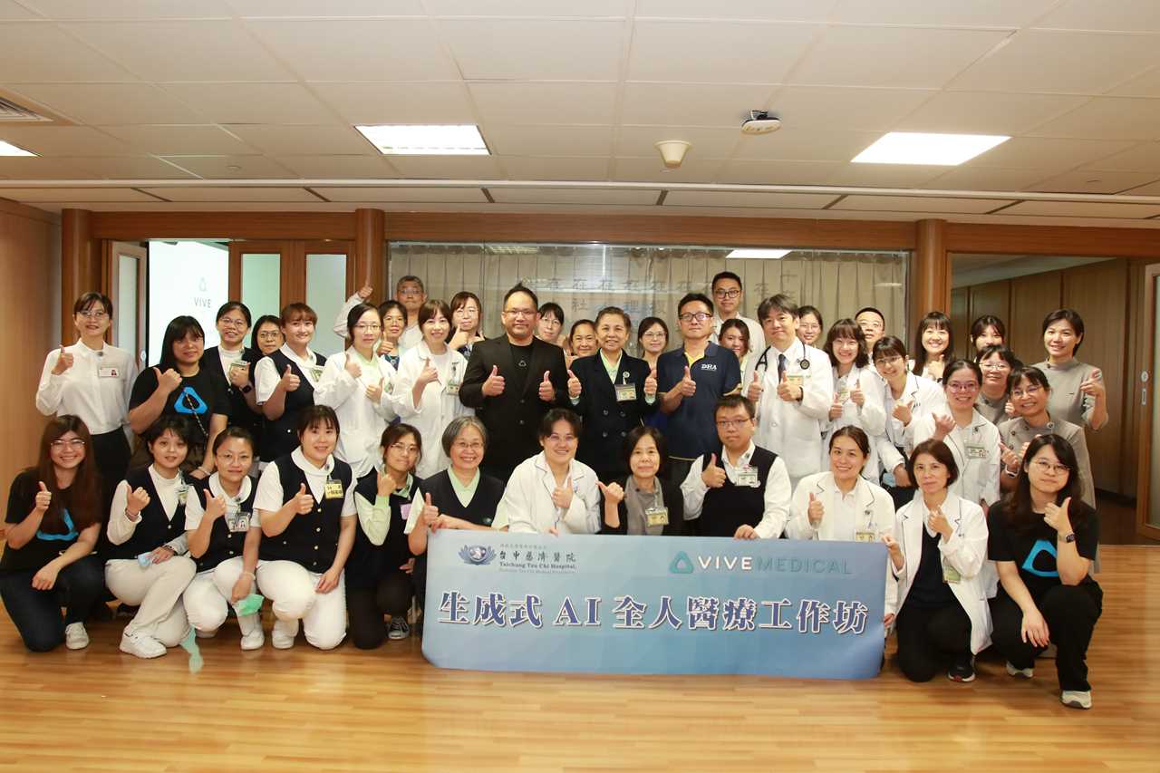 台中慈院攜手宏達電 創AI失智症虛擬病人資料庫