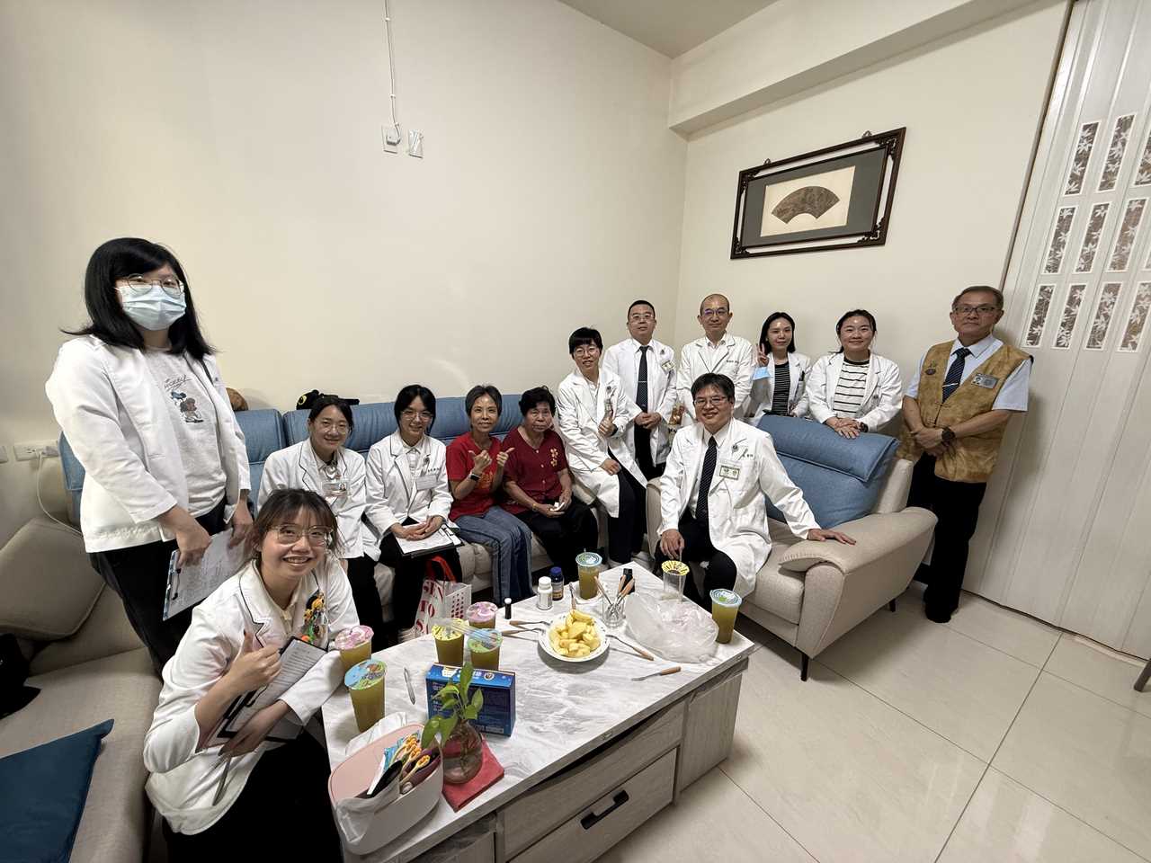 台中慈院溫馨往診 醫病、醫心守護癌友健康