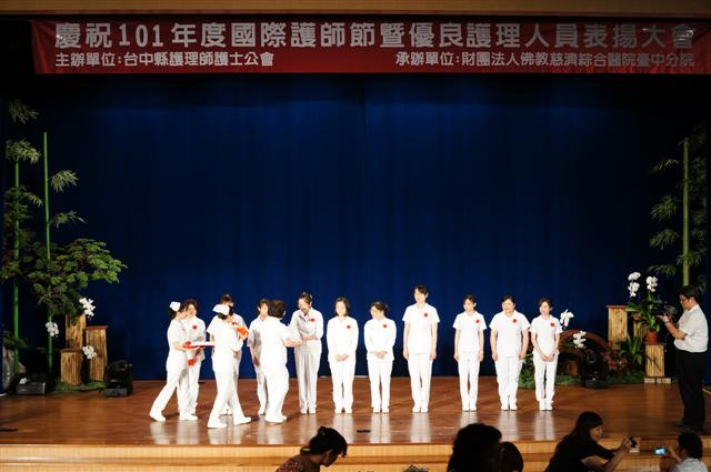護理師相聚一堂 志為護理說因緣 鼓勵後進