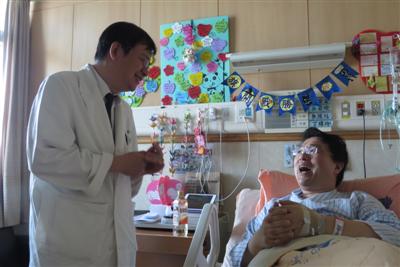醫師變危急病患 劉建明康復感恩慈濟家人