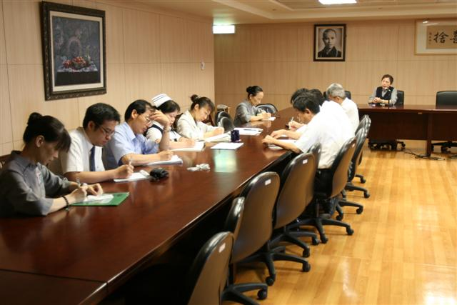 戒慎虔誠面對中颱莫拉克來襲，祈求家園平安渡風雨