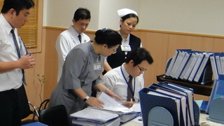 感染管制查核 委員肯定團隊努力