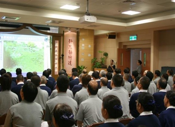 樹林三峽培訓慈誠委員參訪，豐富心靈之旅