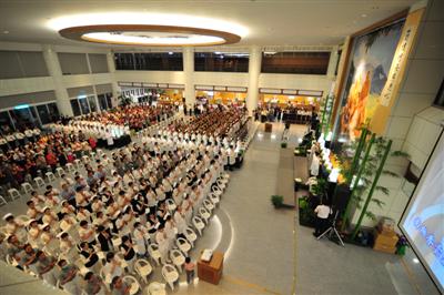 七月吉祥祈福會推廣正信與素食