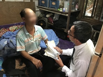 居家醫療發現貧苦個案 一人一善關懷行動不斷