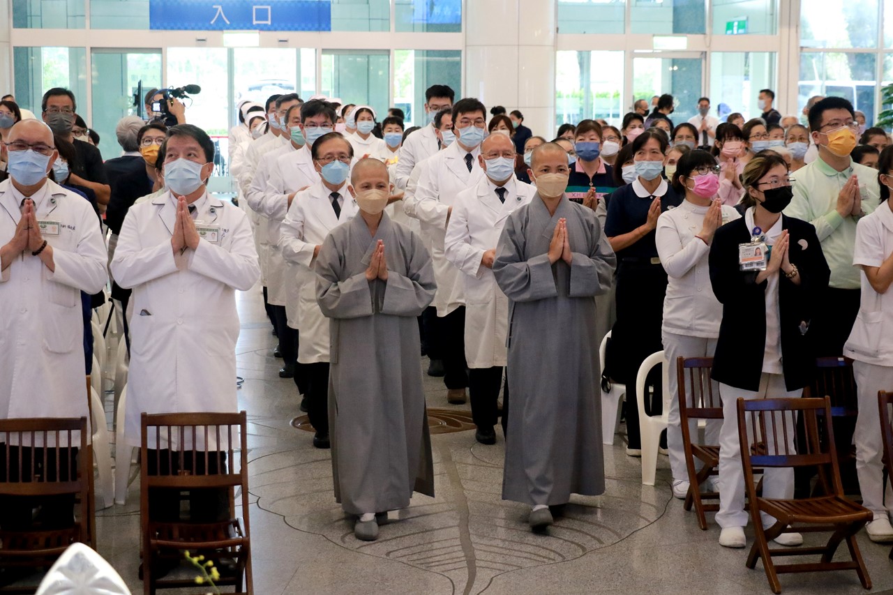 台中慈院七月吉祥月 倡正信推茹素、護生啟善念