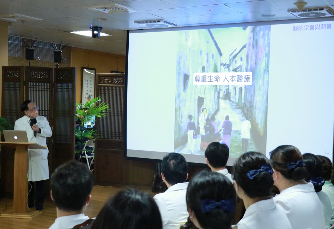台中慈院歲末溫馨座談 講醫療專業說愛心篇章