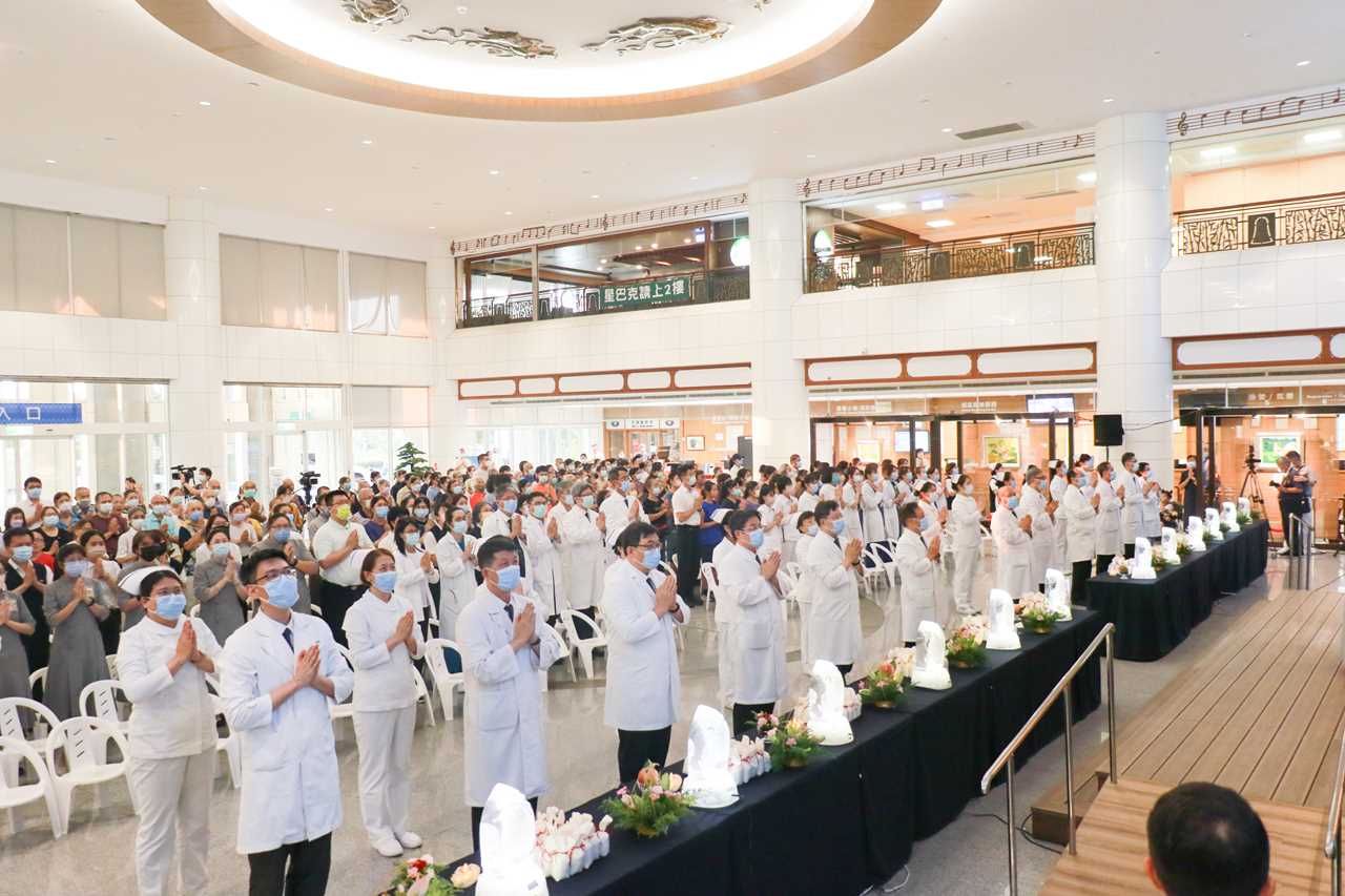 台中慈院七月吉祥月 祈福推素護生關懷法親