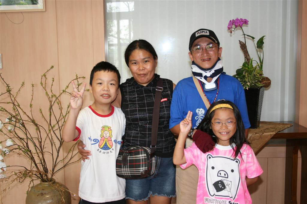 愛的接力讓病患廖先生放下仇恨感恩付出