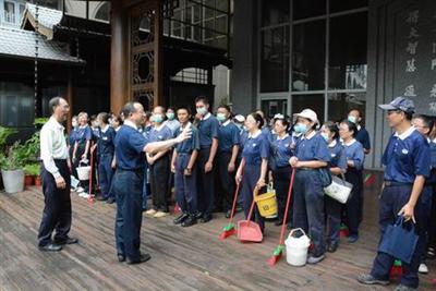 20150815台中慈院第二院區護理之家大掃除