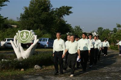 中醫部歡慶六周年 帶動同仁做環保