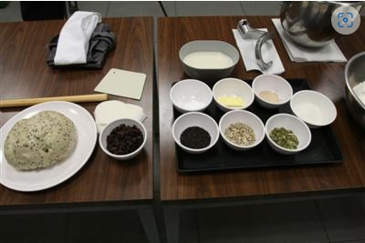 自製健康饅頭與抹茶霜淇淋 同仁志工同享口福